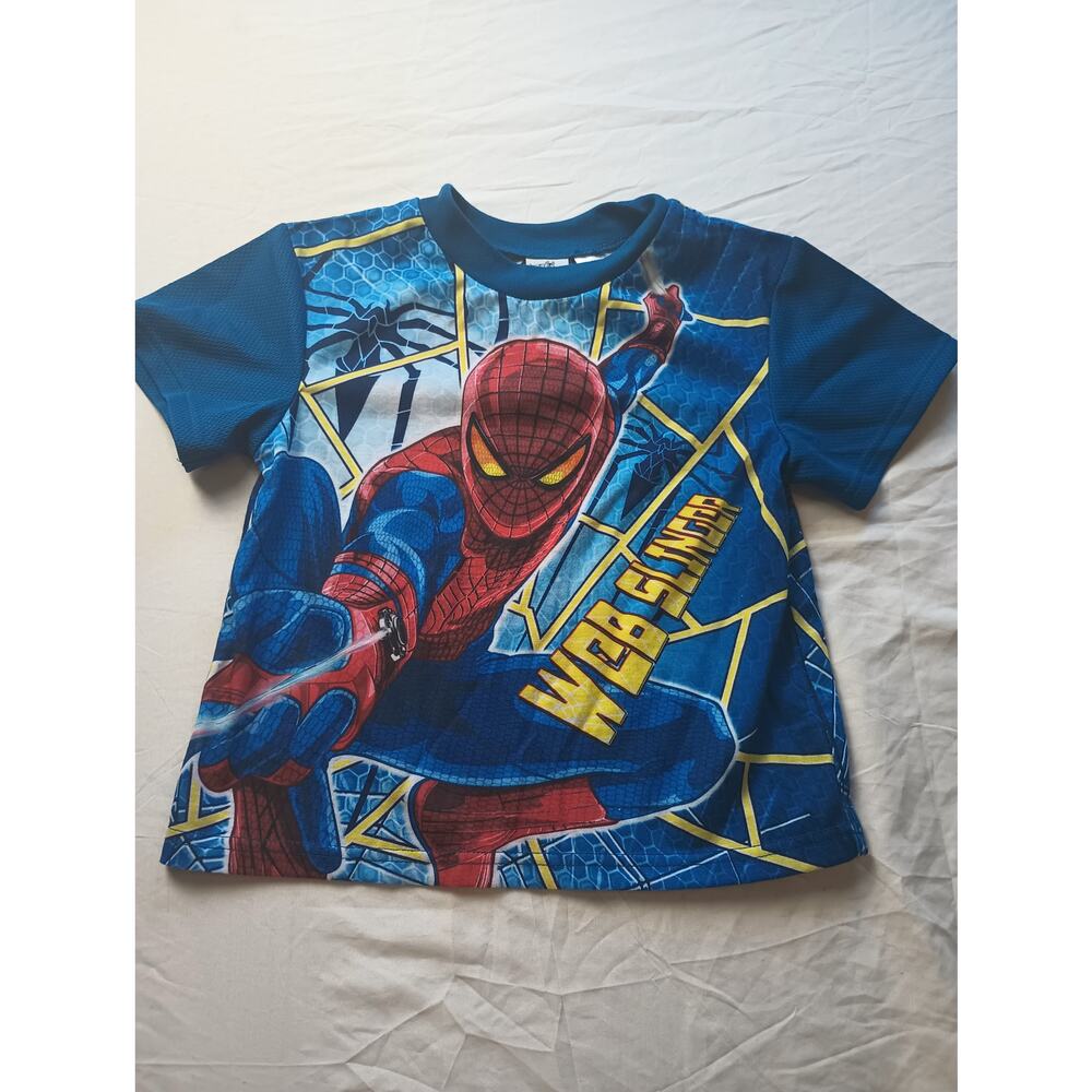 The Amazing Spider Man 2013‎ Kids Sleep Tee Shirt Size 6/7 Vintage